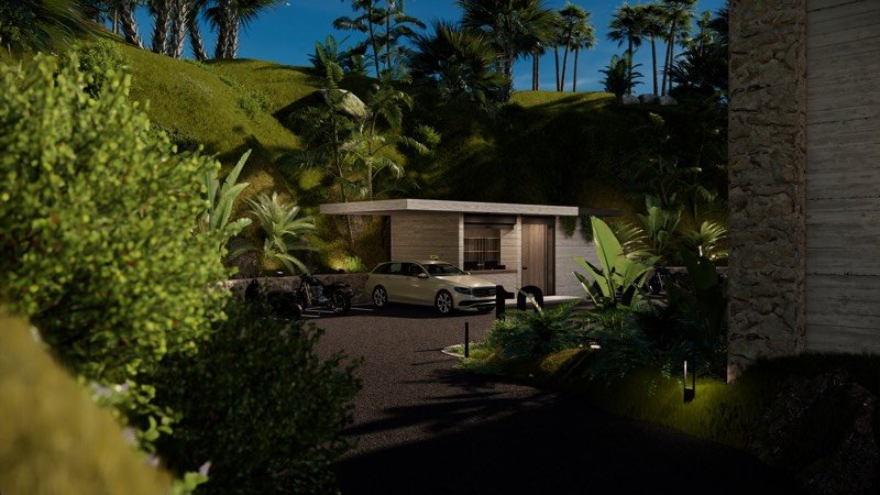 The estate — render 12