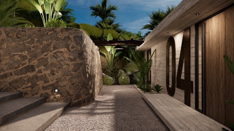The estate — render 22