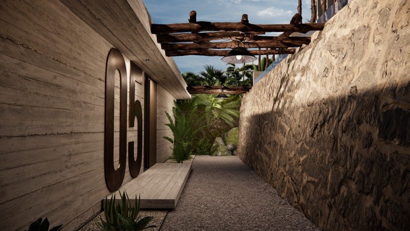 The estate — render 23